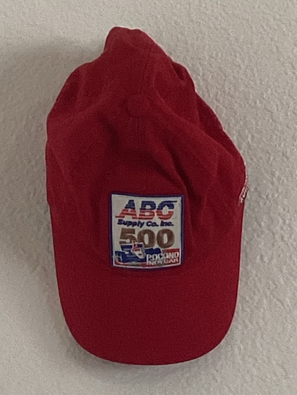 Red Racing Patch Baseball Cap